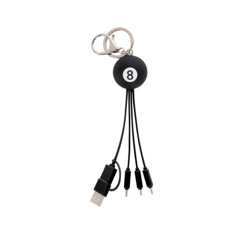 Legami - Charging Cable Multi - Link Up - 8 Ball