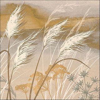 Ambiente - Paper Napkins - Pack of 20 - Luncheon Size - Waving Grass