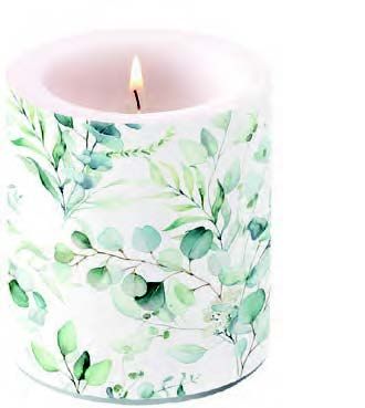 Ambiente Home - Candle - Medium - Eucalyptus All Over