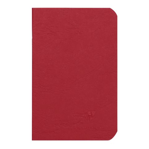 Clairefontaine - My Essentials - Stapled Notebook - Pocket - Ruled - Red*