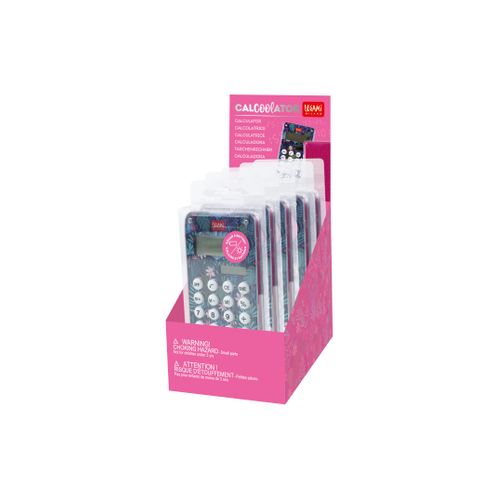 Legami - Calculator - Flora - Calcoolator Display Pack of 8 Pcs