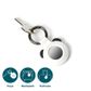 Legami - Key Ring With AirTag Holder - Panda - Display Pack of 7 Pcs