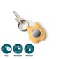 Legami - Key Ring With AirTag Holder - Corgi - Display Pack of 7 Pcs