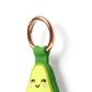 Legami - Key Ring With AirTag Holder - Avocado - Display Pack of 7 Pcs