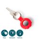 Legami - Key Ring With AirTag Holder - Rainbow - Display Pack of 7 Pcs