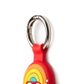 Legami - Key Ring With AirTag Holder - Rainbow - Display Pack of 7 Pcs