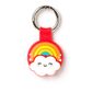 Legami - Key Ring With AirTag Holder - Rainbow - Display Pack of 7 Pcs