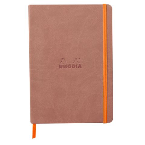 Rhodia - Rhodiarama Notebook - Soft Cover - A5 - Dot Grid - Rosewood