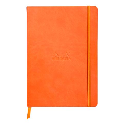 Rhodia - Rhodiarama Notebook - Soft Cover - A5 - Dot Grid - Tangerine