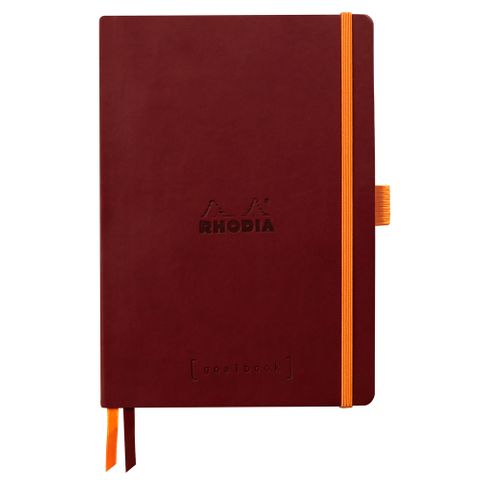 Rhodia - Rhodiarama Goalbook - Soft Cover - A5 - Dot Grid - Burgundy