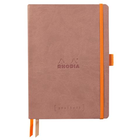 Rhodia - Rhodiarama Goalbook - Soft Cover - A5 - Dot Grid - Rosewood