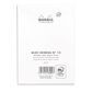 Rhodia - No. 13 Top Stapled Notepad - A6 - 5 x 5 Grid - White