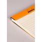 Rhodia - Premium R No. 12 Top Stapled Notepad - Pocket - Ruled - Black*