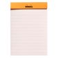 Rhodia - Premium R No. 12 Top Stapled Notepad - Pocket - Ruled - Black*