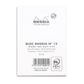 Rhodia - No. 12 Top Stapled Notepad - Pocket - 5 x 5 Grid - White