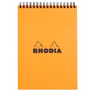 Rhodia - Wirebound Notepad - A5 - Ruled - Orange