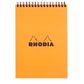 Rhodia - Wirebound Notepad - A5 - Ruled - Orange