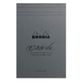 Rhodia - Rhodia x PAScribe No. 19 Calligraphy Pad - A4+ - Lined - Grey Maya