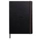 Rhodia - Touch Collection - Carbon Book - Hard Cover - A4 Portrait - Plain