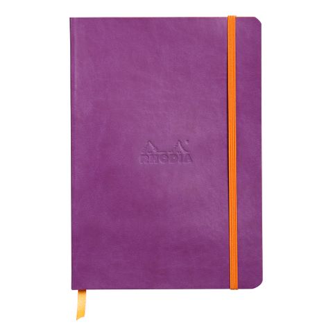 Rhodia - Rhodiarama Notebook - Soft Cover - A5 - Ruled - Violet Purple