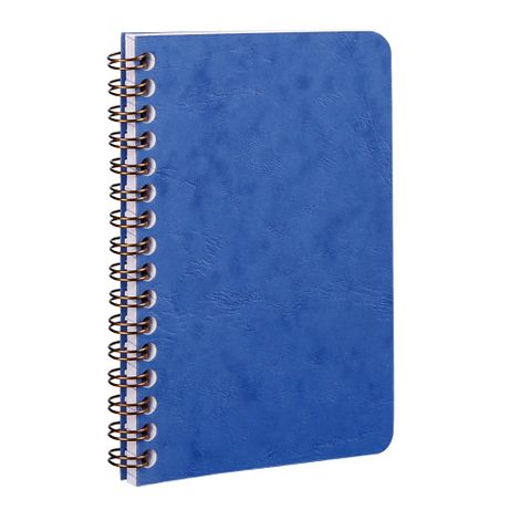 Clairefontaine - My Essentials - Wirebound Notebook - Pocket - Ruled - Blue