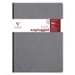 Clairefontaine - My Essentials - Clothbound Notebook - A4 - Ruled - Grey