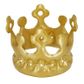 Legami - Inflatable Crown Gold - Party King - Display Pack of 7 Pcs