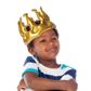 Legami - Inflatable Crown Gold - Party Prince - Display Pack of 7 Pcs