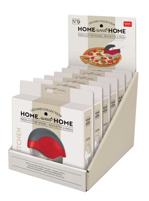 Legami - Pizza Cutter Wheel - Display Pack of 6 Pcs