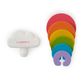 Legami - Set of 6 Drink Markers - No Rainbow No Party! - Display Pack of 6 Sets