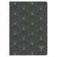 Clairefontaine - Neo Deco Collection - Sewn Spine Notebook - A5 - Ruled - Shell Anthracite