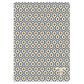 Clairefontaine - Neo Deco Collection - Sewn Spine Notebook - A5 - Ruled - Honeycomb Gold & Black