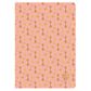 Clairefontaine - Neo Deco Collection - Sewn Spine Notebook - A5 - Ruled - Parure Coral