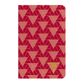 Clairefontaine - Neo Deco Collection - Sewn Spine Notebook - Pocket - Ruled - Triangles Ruby