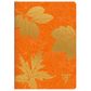 Clairefontaine - Neo Deco Collection - Sewn Spine Notebook - A5 - Ruled - Autumn Leaves Pumpkin