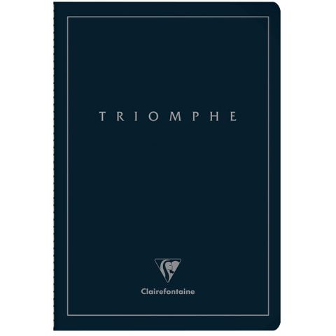 Clairefontaine - Triomphe Collection - Notebook  - A4 - Ruled - Platinum Edition