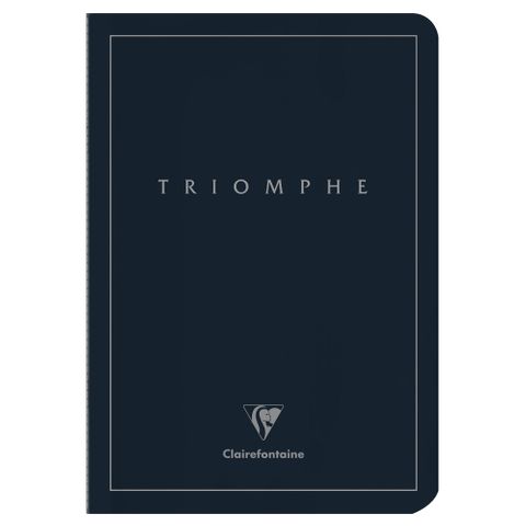 Clairefontaine - Triomphe Collection - Notebook  - A5 - Ruled - Platinum Edition