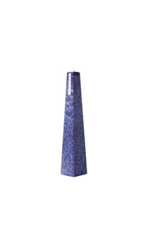 Living Light - Granite Icicle Candle -  Blue - Night Bloom - Large (95hrs)