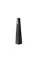 Living Light - Granite Icicle Candle -  Black - Sandalwood - Large (95hrs)