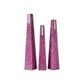 Living Light - Granite Icicle Candle -  Plum - Wild Plum - Large (95hrs)