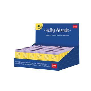 Legami - Scented Eraser - Jelly Friends - Space - Display Pack of 36 Pcs