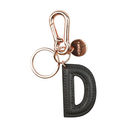 Legami - My Initial - Key Ring - Black - D