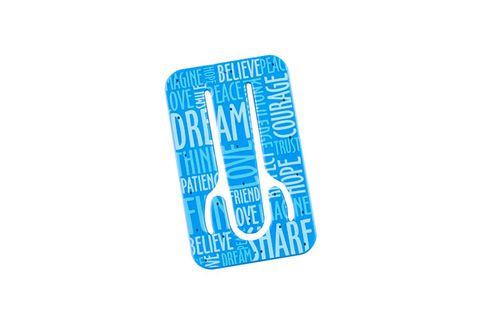 Thinking Gifts - FlexiStand - Phone Stand - Blue Words