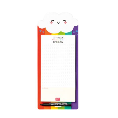 Legami - Magnetic Notepad 60 Sheets - Don't Forget - Rainbow