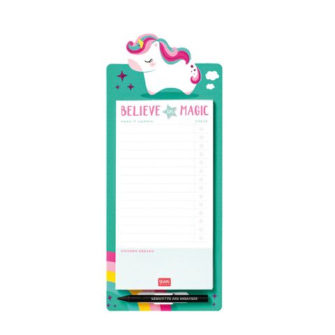 Legami - Magnetic Notepad 60 Sheets - Don't Forget - Unicorn