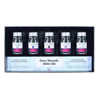 Jacques Herbin - Set of 5 Inks - 10ml Bottles - Winter