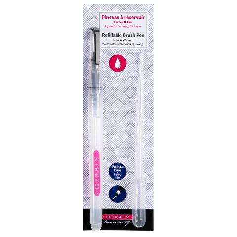 Jacques Herbin - Refillable Brush Pen - Fine Tip