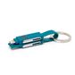 Legami - 6-in-1 Keychain Charging Cable - Petrol Blue