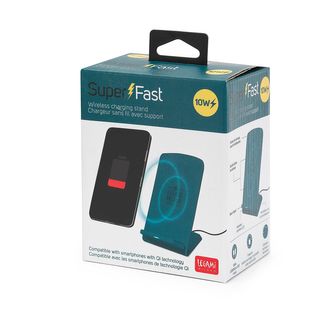 Legami - Smartphone Wireless Charger - Super Fast - Petrol Blue