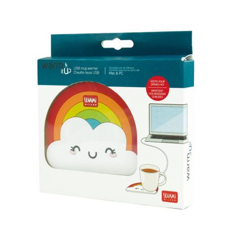 Legami - USB Mug Warmer - Warm It Up - Rainbow